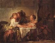 Jean Honore Fragonard A Kiss Won oil painting picture wholesale